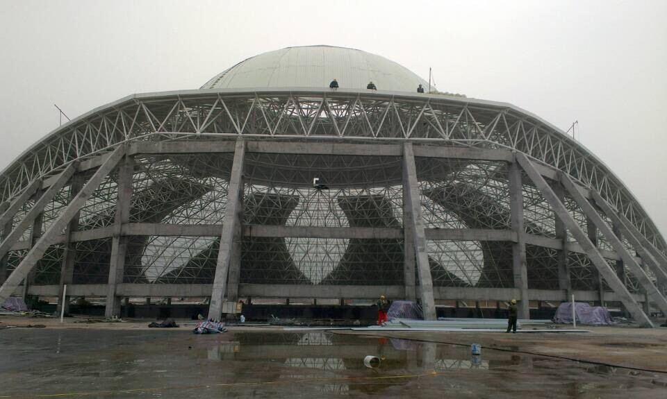 房山温泉馆网架工程